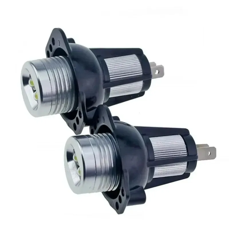 

Hot Sale 2pcs 6W LED Headlight Angel Eyes Halo Ring Light Bulb for Popular with Halogen Lights 8000K White E90 E91 2005