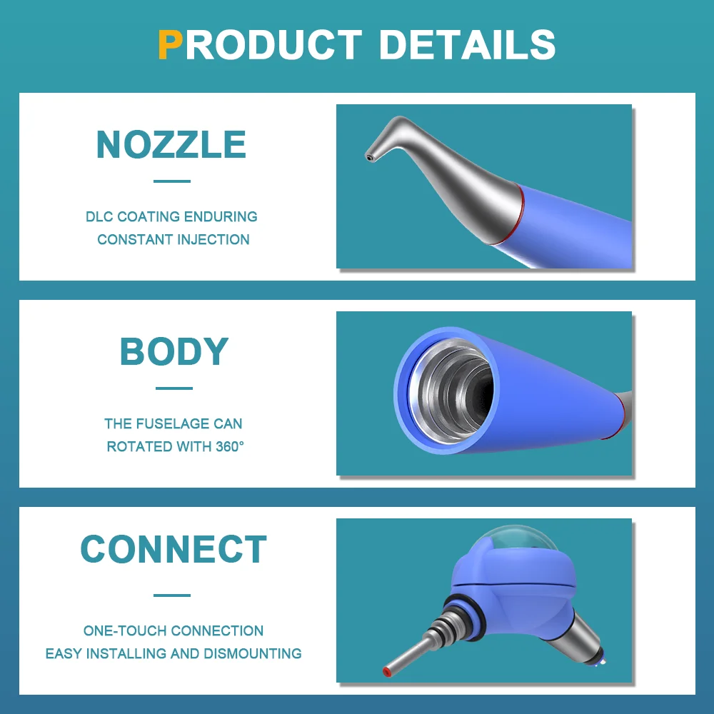 M4/B2 Dental Products Air Water Polisher Jet Intraoral  Air Polishing  Prophy System Tooth Cleaning Tool AI-AP/AI-H-AP