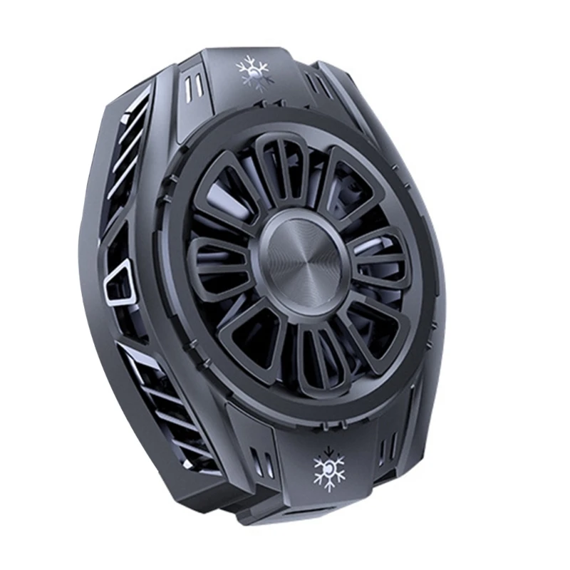 QX2B Cooling Fan for 15 14 Low Noise Heatsink for Phone Portable Cooling Fan with Light