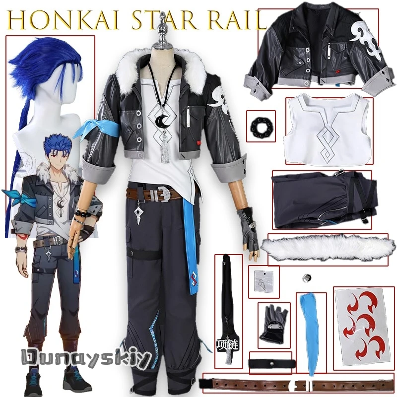 

{NinoNiko Cos}BCú Chulainn Honkai Star Rail Fate Gran Ordr Косплей LancerАниме Стиль Костюм Костюм Хэллоуин Вечеринка Ролевая Игра
