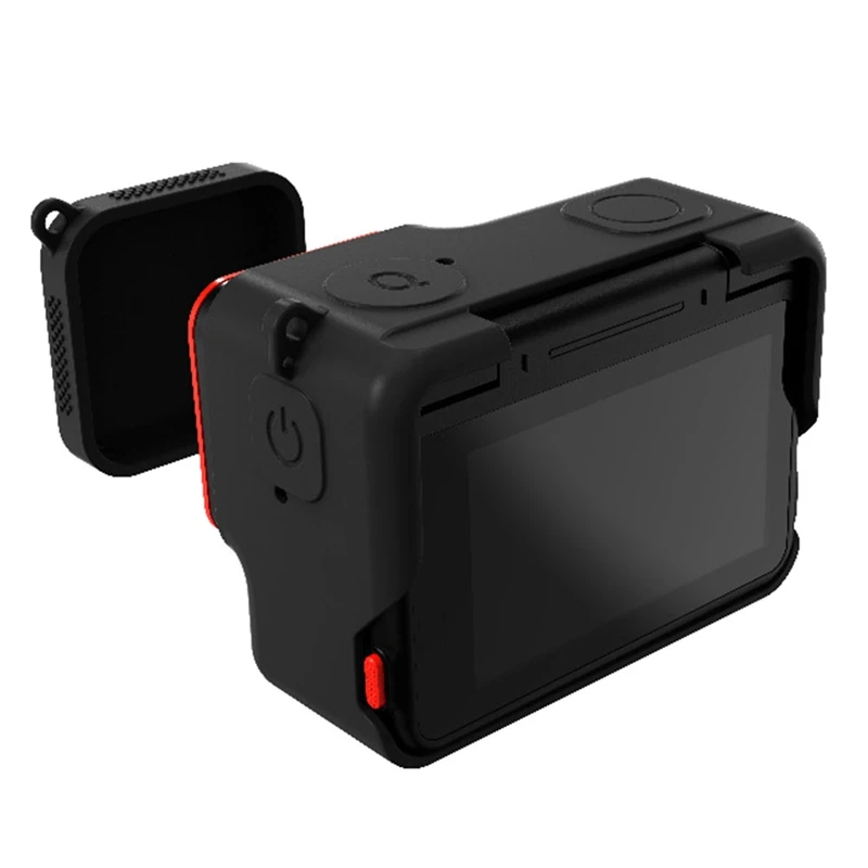 HOT-For Insta360 Ace Pro Body Cover Silicone Protective Cover Lens Cover Protective Case Anti-Collision Cover Rabbit Cage