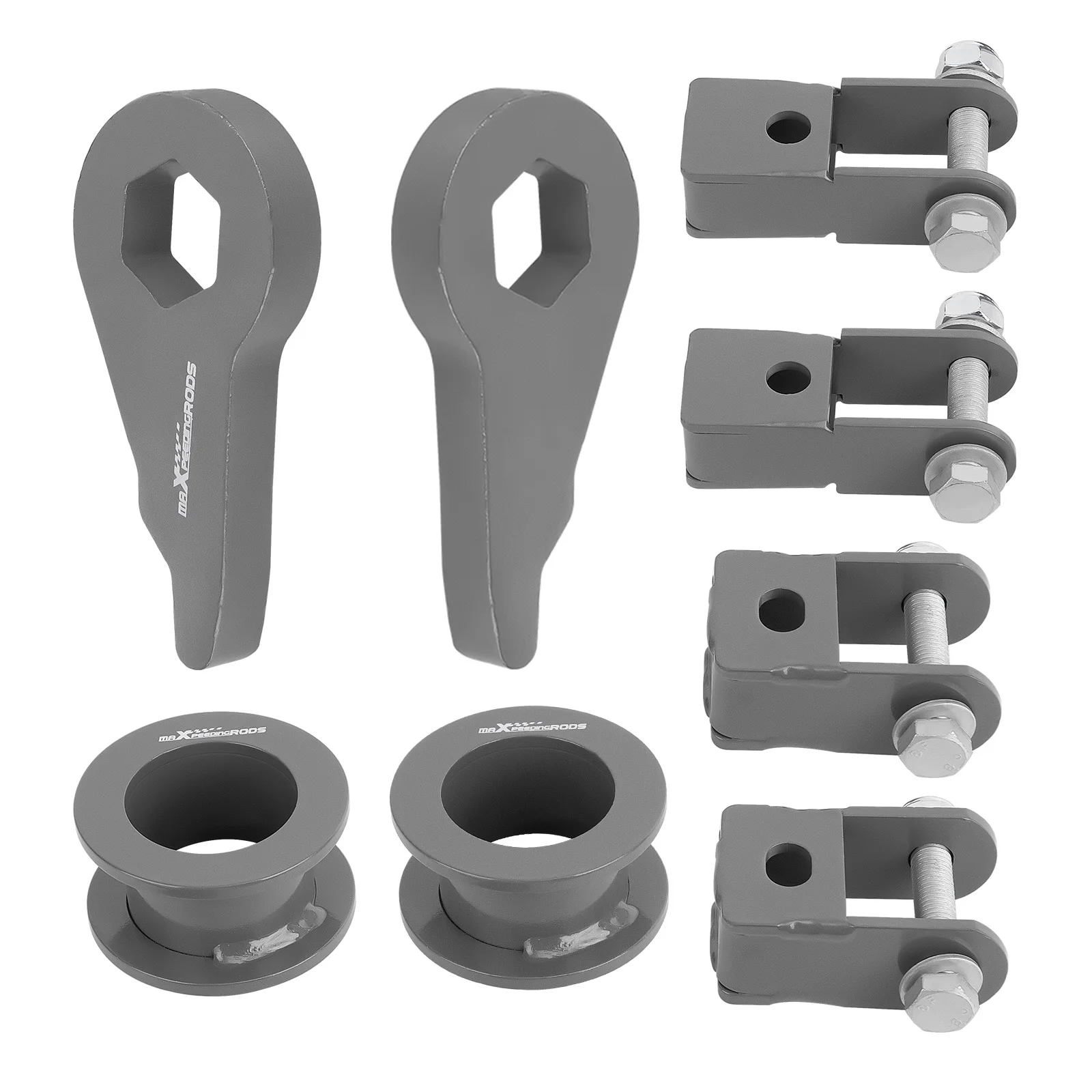 

Комплект для лифтинга Maxpeedingrods 3 дюйма спереди и 2 дюйма сзади для Chevrolet Tahoe, Suburban, GMC Yukon 2000-2006