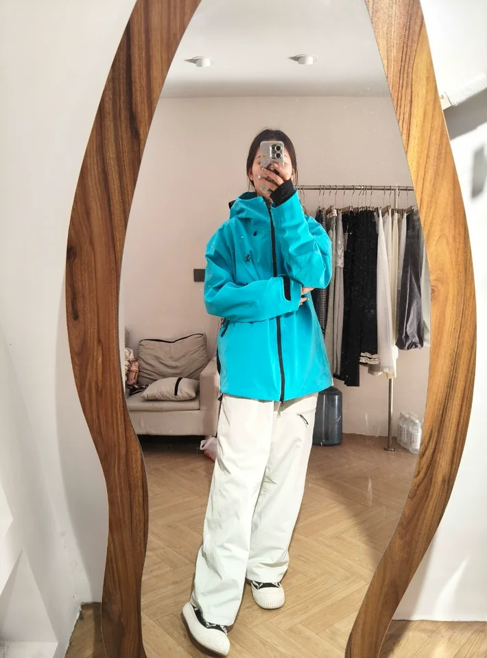 JOHN SNOW Snowboard Jacke Hosen Weibliche Trainingsanzug Berg Skifahren Suiten Winter Frauen Männer Schnee Anzüge Sport Wasserdichte Ski Sets – Detail 5