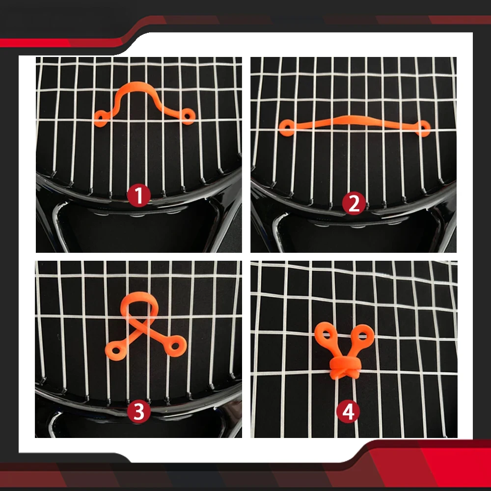 5 قطعة/المجموعة سيليكو طويل الشكل مضرب تنس المثبط امتصاص الصدمات الاهتزاز المخمدات لتقليل صدمة مضرب التنس