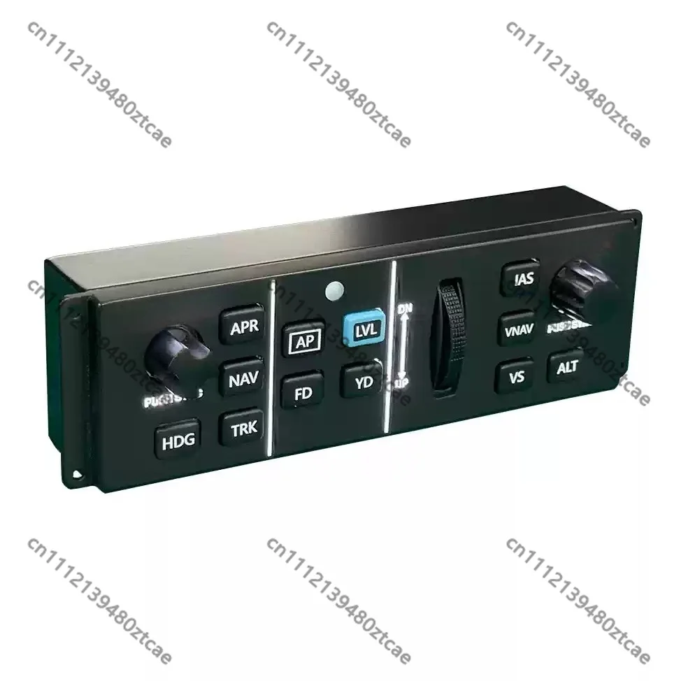High Fidelity Aviation Simulation Autopilot Operating Panel Matching Throttle & Foot Rudder Flight Simulation Peripherals