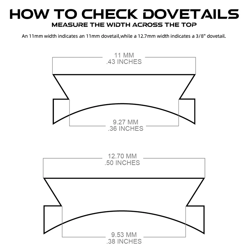 Vector Dovetail To Weaver Rail Adapter 2Pcs Low Profile Scope Mount Base 5Mm Height 6063-T6 Aluminum Rifle Optic Mount