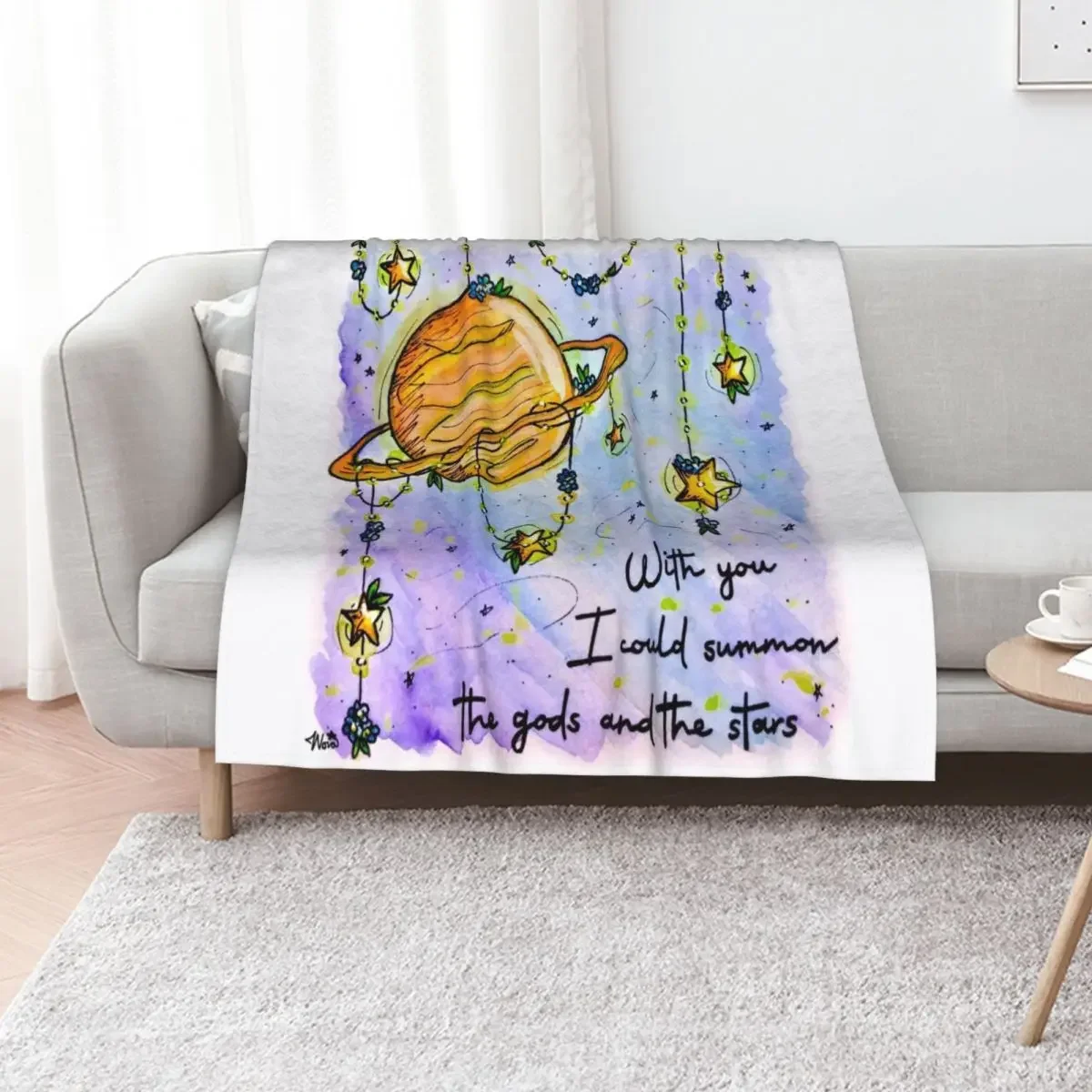 

Battle Cries Gods & The Stars Inspired by The Amazing Devil Throw Blanket Plaid For Sofa Thin Heavy Luxury Throw Blankets