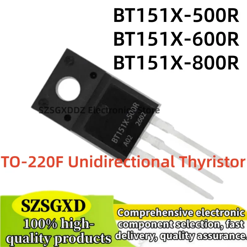 10-20Uds 100% new quality BT151X-500R BT151X-600R BT151X-800R BT151X 500R 600R 800R BT151 TO-220F Unidirectional Thyristor