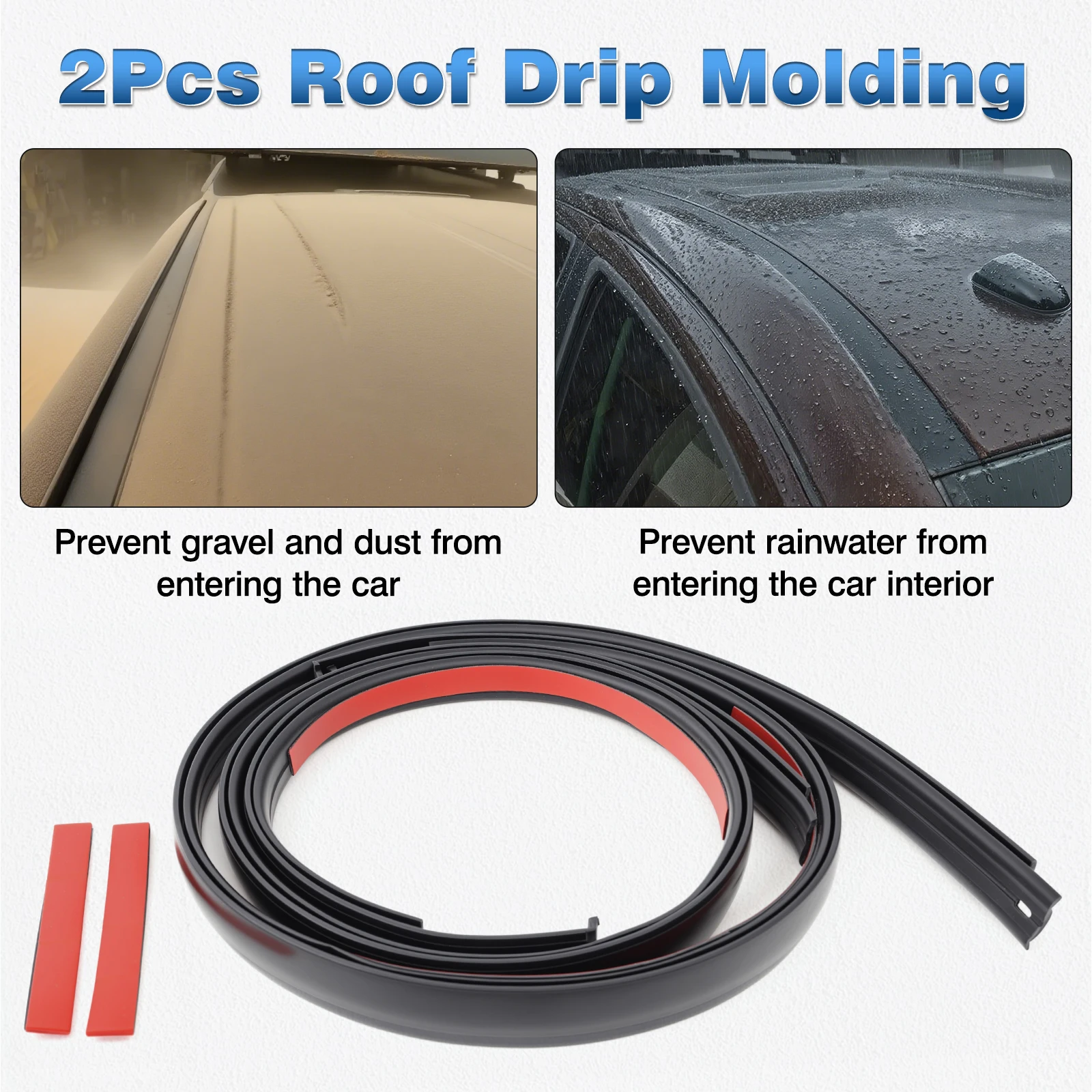 

75552-0C050 755520 Уплотнитель крыши C050 для Toyota Tundra Double Cab 2007-2020, автозапчасти 755510 C050 75551-0C050