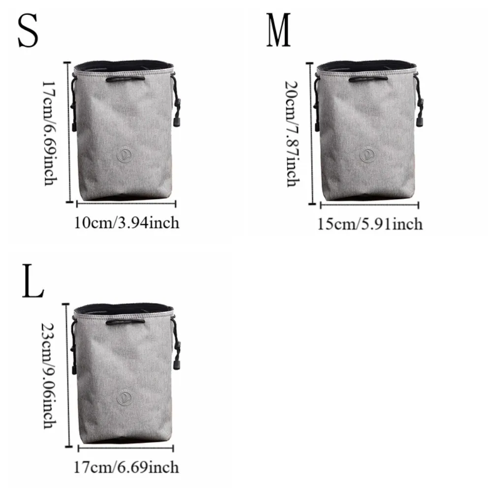 Bolsa impermeable para cámara Digital, bolsa de almacenamiento SLR de nailon a prueba de polvo con cordón, bolsillo para cámara profesional, fotografía al aire libre
