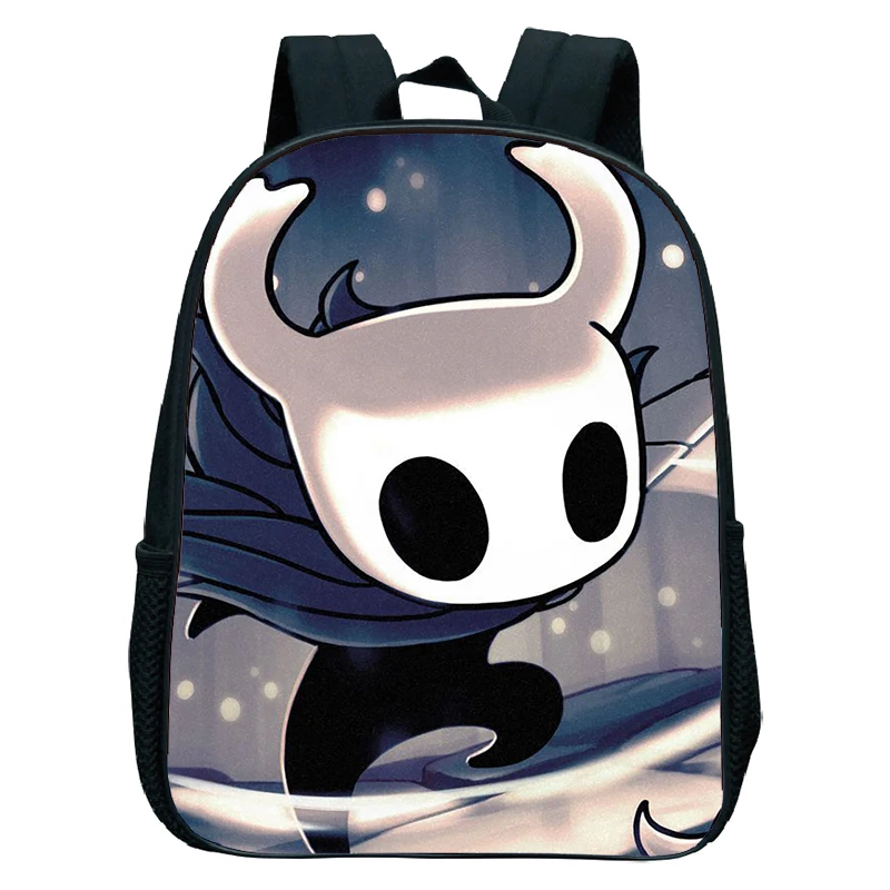 New 3d Print Hollow Knight School Bags Girls Boys Kindergarten Bookbag Funny Cartoon Pattern Lightweight Schoolbag Kids Backpack