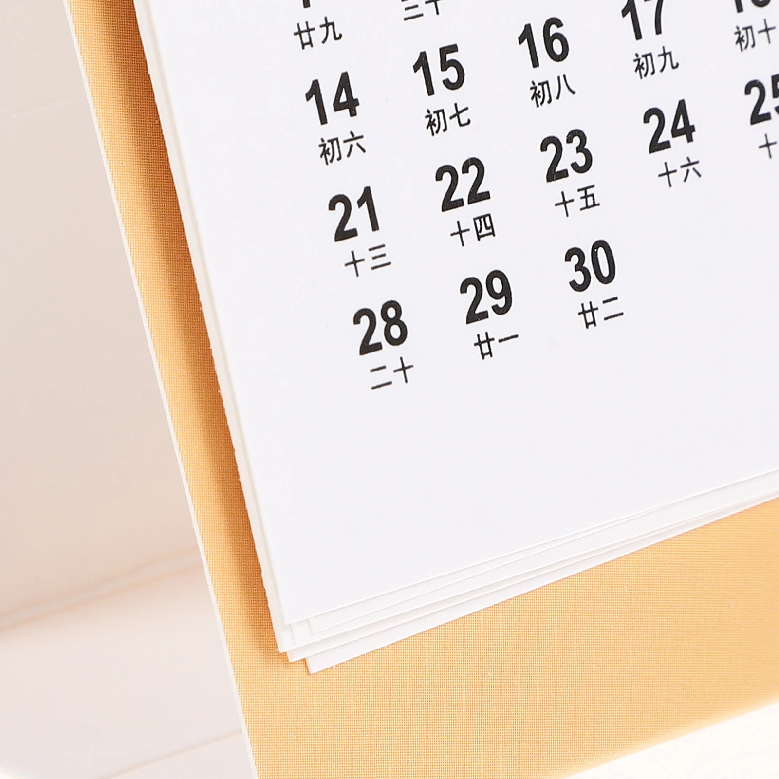 

2024 Desk Calendar Small Monthly St Cartoon Home Office Accessory Thick Paper Practical Scheduling Daily Use Mini