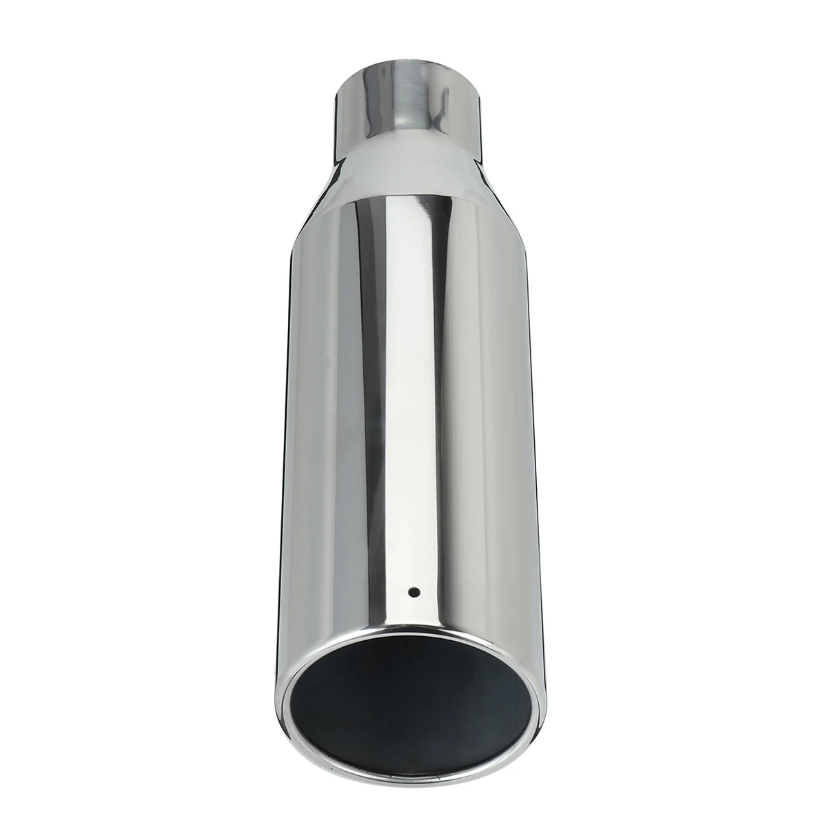 Universal Car Straight Exhaust Tip 2.5 Inch Inlet 4 Inch Outlet 12 Inch Length Stainless Steel Muffler Tip For Car Tailpipe