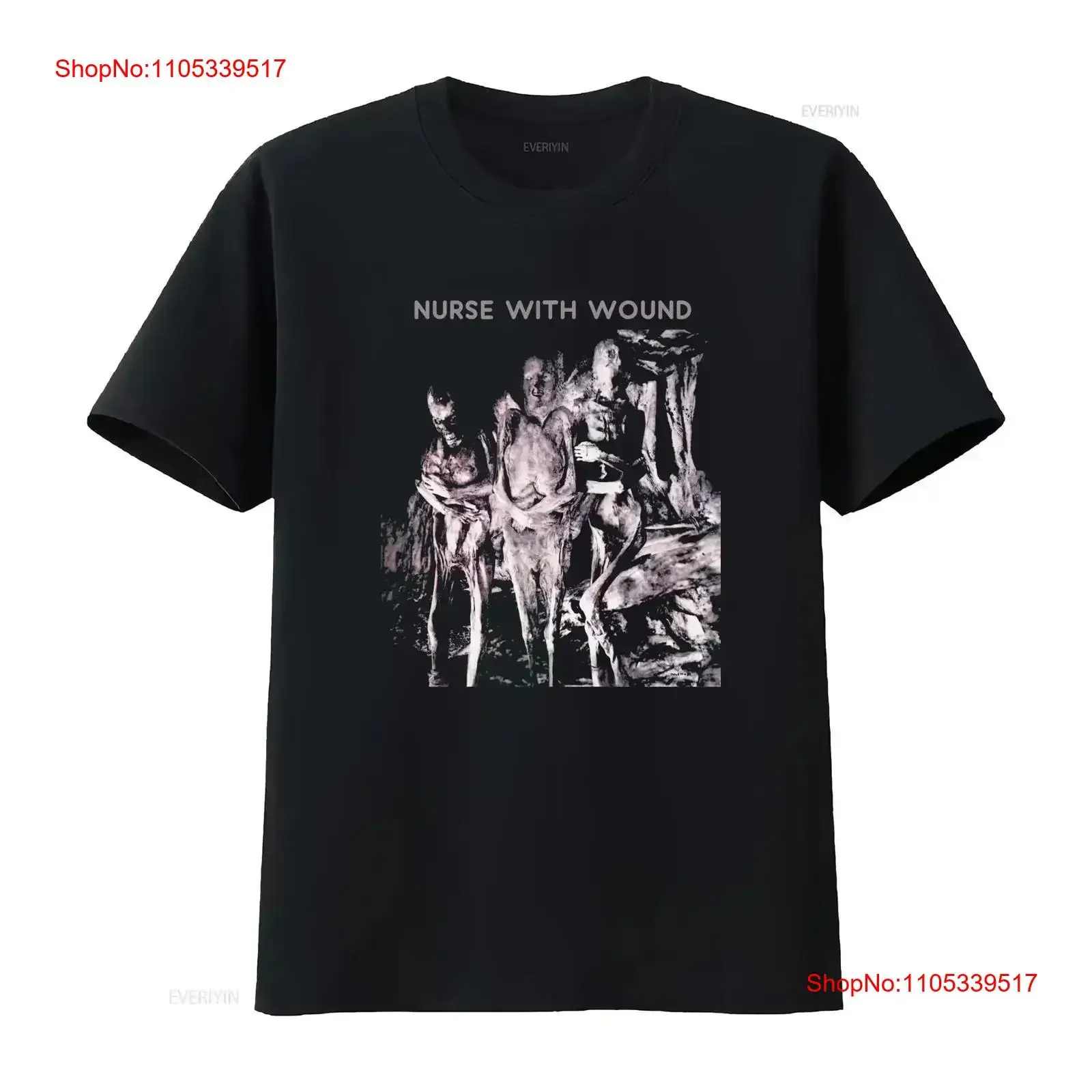 Nurse With Wound T Shirt noise vintage Washed Comfortable Stylish graphic homme Casual Breathable fashion vintage Washed