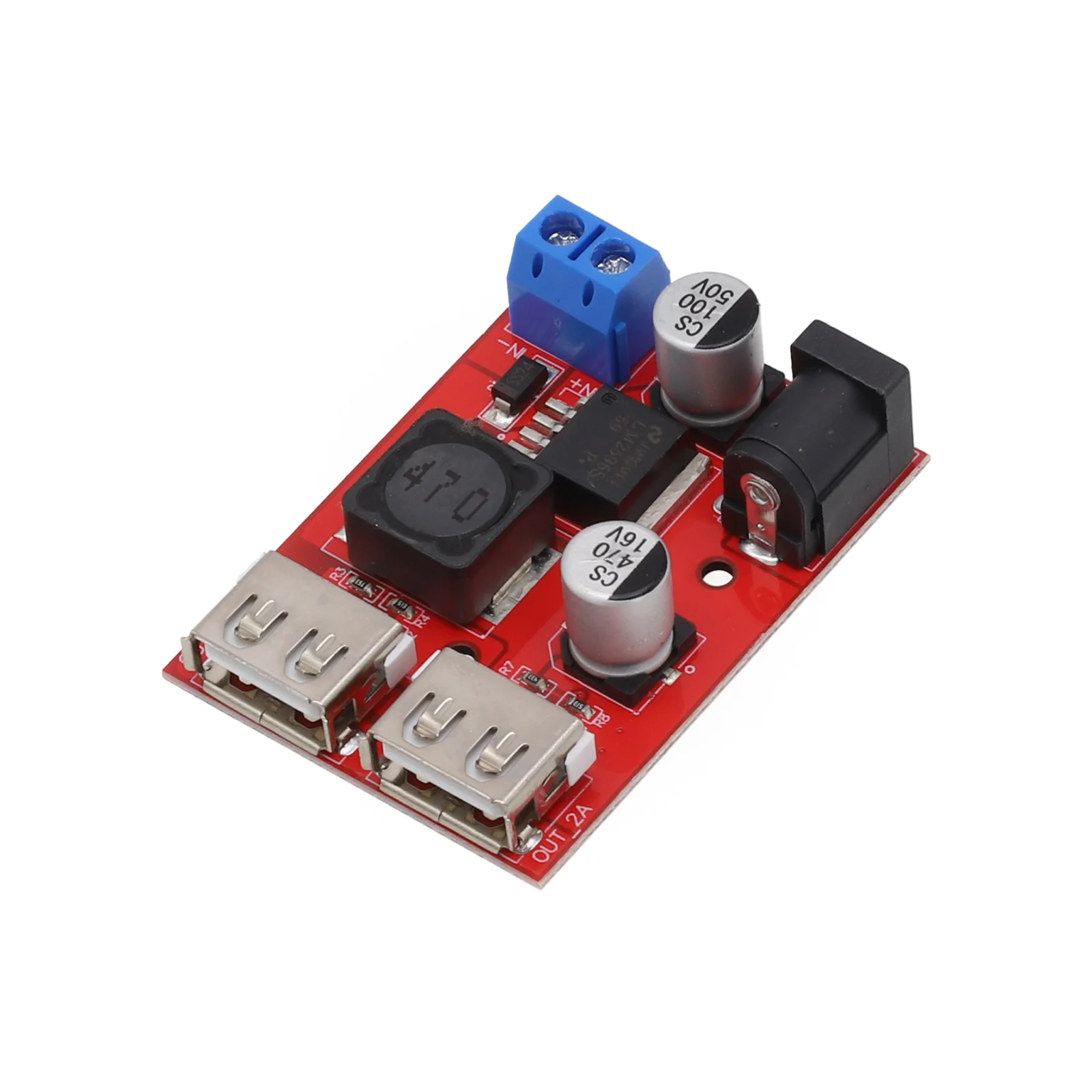 1 PC Solar Controller Charger 3a Charging Module DC-DC Step-down Converter Module Automatic Board Solar Controller