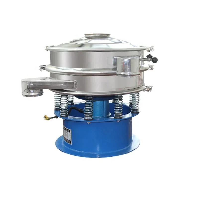 Food industry stainless steel industrial powder flour sifter machine round rotary vibrating sieve screen equipment