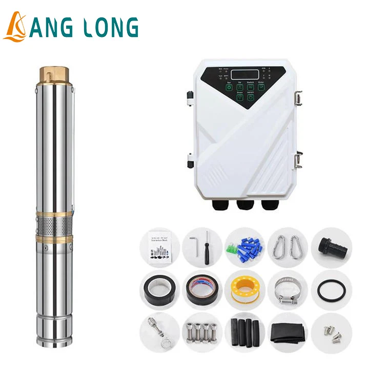 3 Inch Dc Solar Water Booster Pump Complete Set Irrigation Solar Water Pump Agriculture