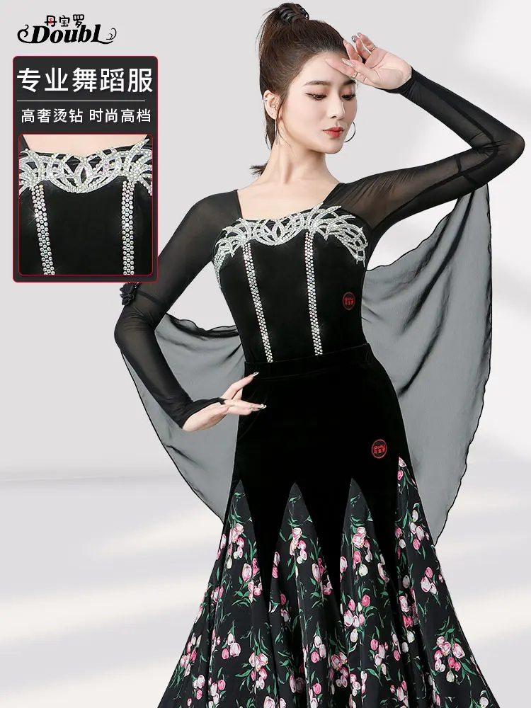 2025 novo collant de dança latina feminino/meninas/senhora nova sexy salsa/salão de baile/tango/cha cha/rumba/samba/latin top