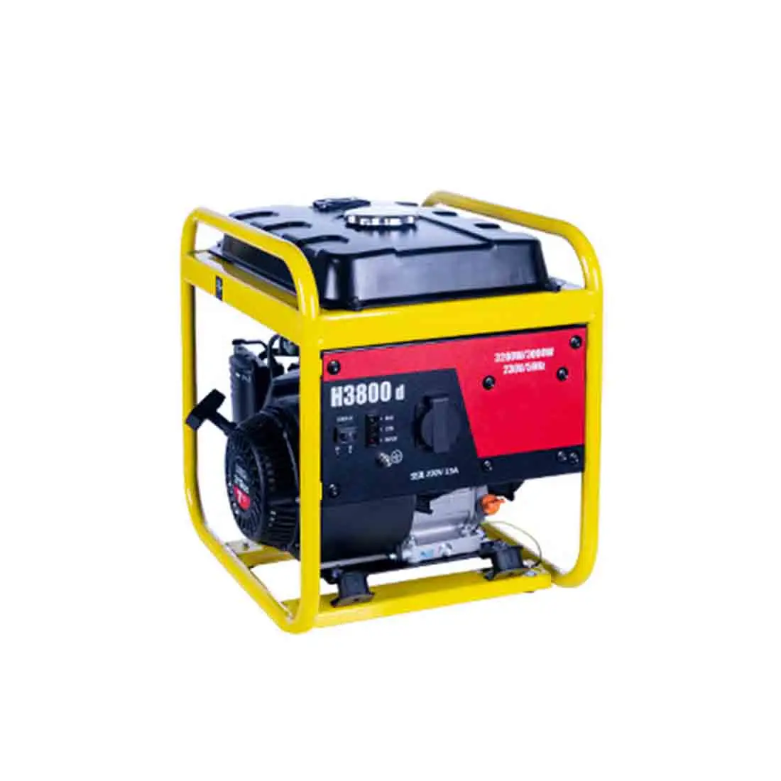 

Open frame gasoline generator 3KW220V portable mute high energy efficiency smart outdoor construction site family