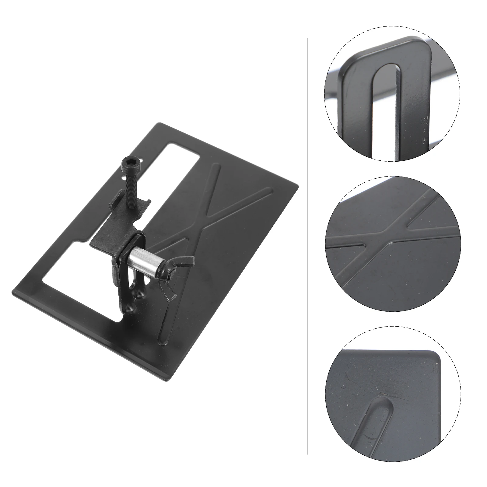 

Angle Grinder Stand Heavy Duty Tripod Base Bracket Grinding Machine Holder Workshop Factory Practical Long Use Iron