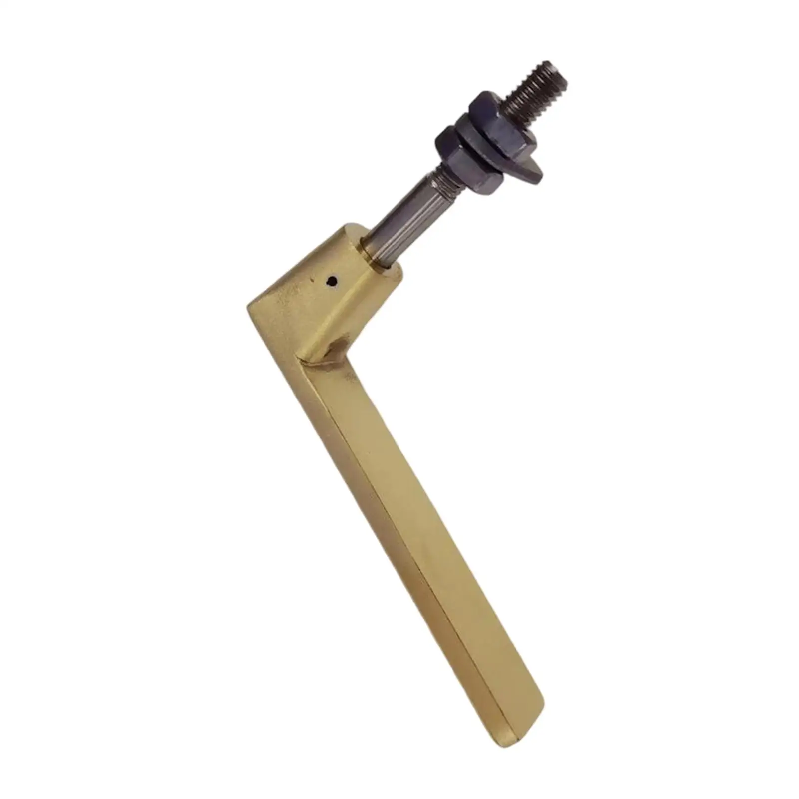 Stainless Steel Fireplace Door Handle Easy Install Accessory for Home Fireplace Stove Repair