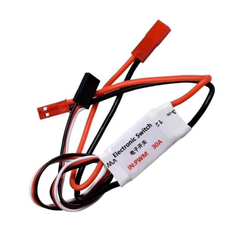 Modul On-Off Elektronik Lampu Kendali Jarak Jauh untuk Mainan Model 2A/20A/30A