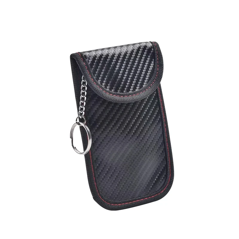 Étui bloqueur de Signal de clé de voiture, Cage Faraday, pochette Fob, sac de blocage RFID sans clé