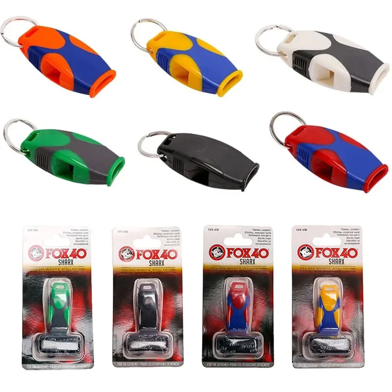 Referee Whistles Classic ABS Seedless Whistle Loudest Cheering Fish Mouth Whistle Football Basketball Outdoor Survival Whistle