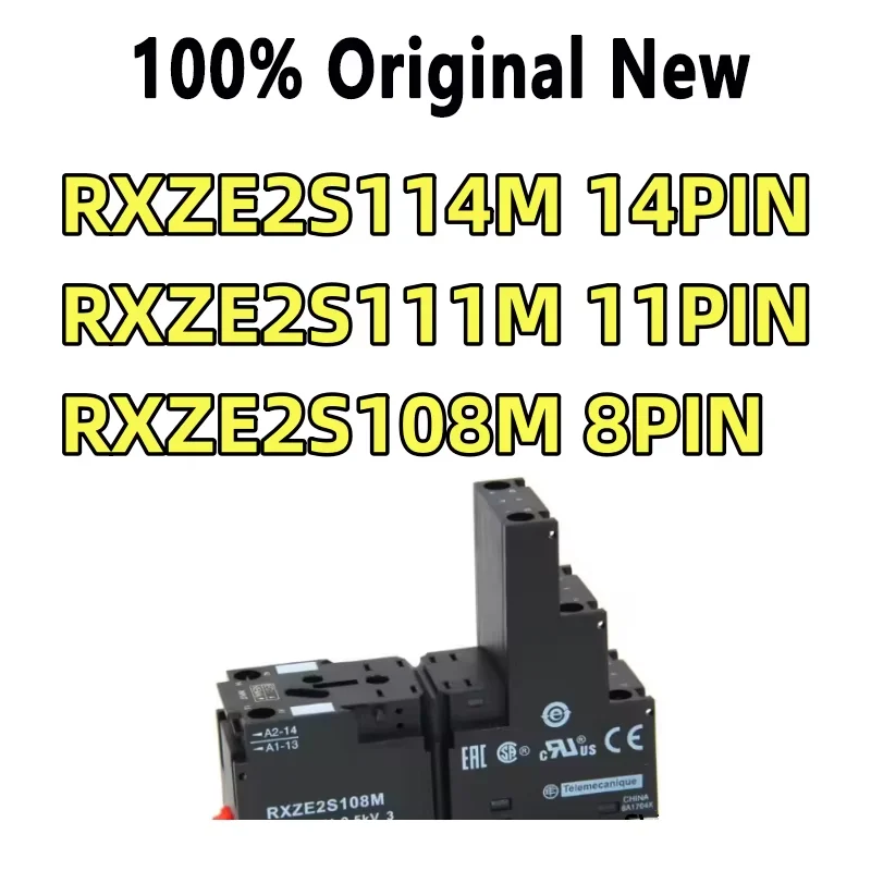 100% Testedrxze2s114m Rxze2s111m Rxze2s108m Relay Socket Base