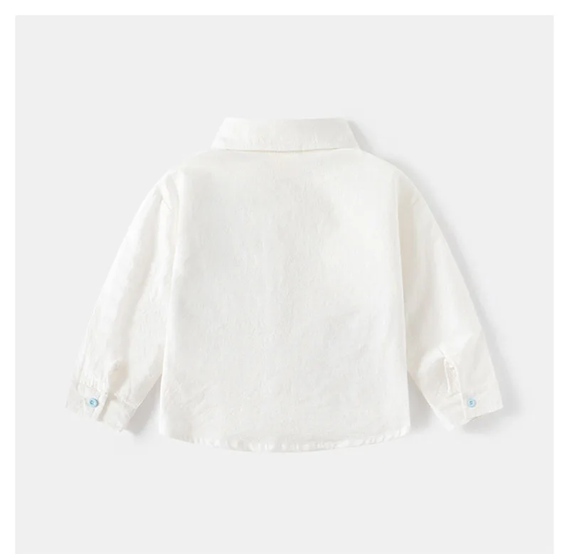 MILANCEL New Autumn Kids Shirt 2-6T Girls Cute Oil Painting Style Blouse Children Simplicity Long Sleeves Tops