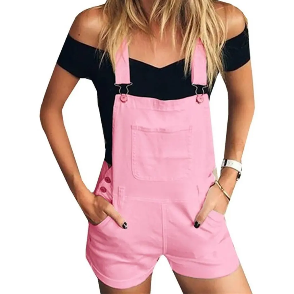 

Women's Denim Suspender Pants Autumn Winter Casual Sports Backpack Fashion plus Size Available