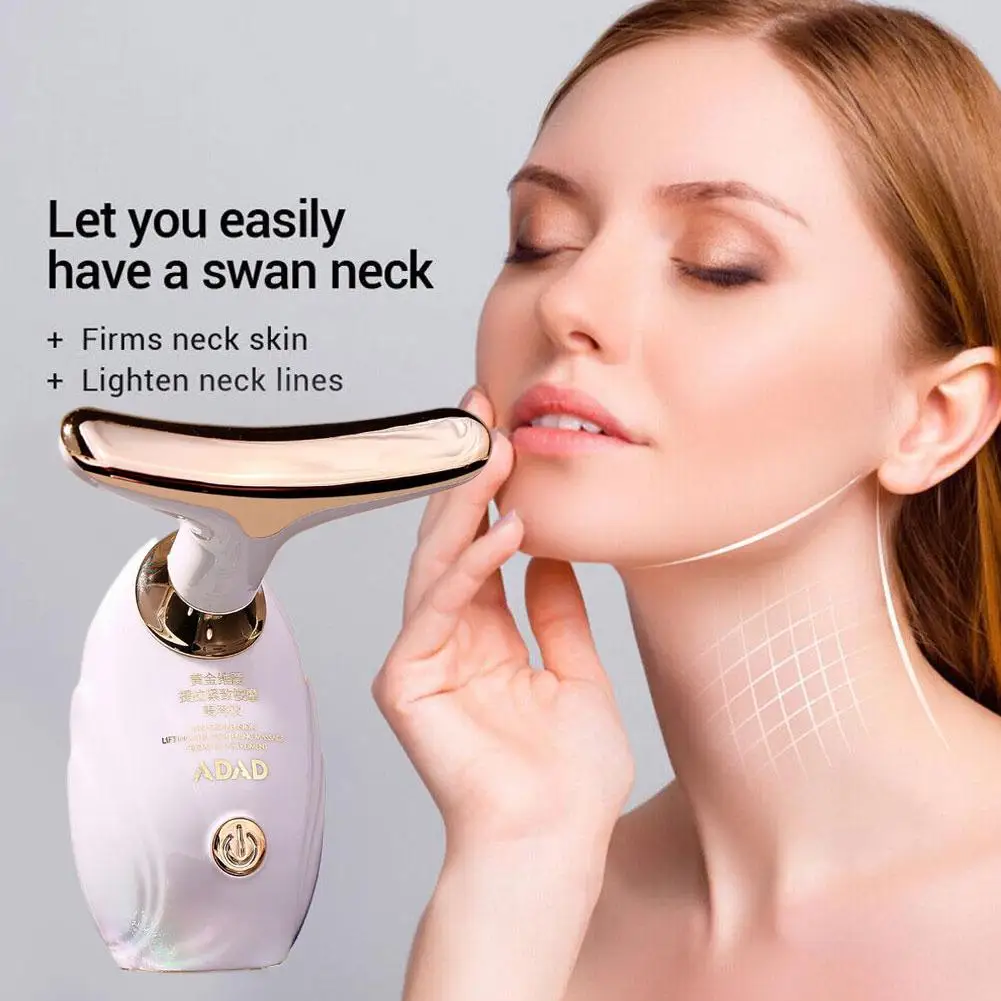 Anti-Chin Neck Face Massager, Lifting Beauty Device, Removedor de Rugas Duplo, V Anti-Up Lift Tool, Linha Envelhecimento Pele, Carro, P5Y3