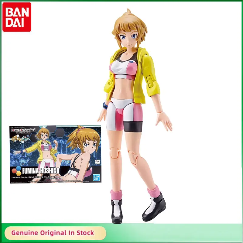 

BANDAI Figure-rise FRS Hoshino·Fumina GUNDAM BUILD FIGHTERS TRY Anime Action Figure Collectable Assembly Kit Model Toys Gifts