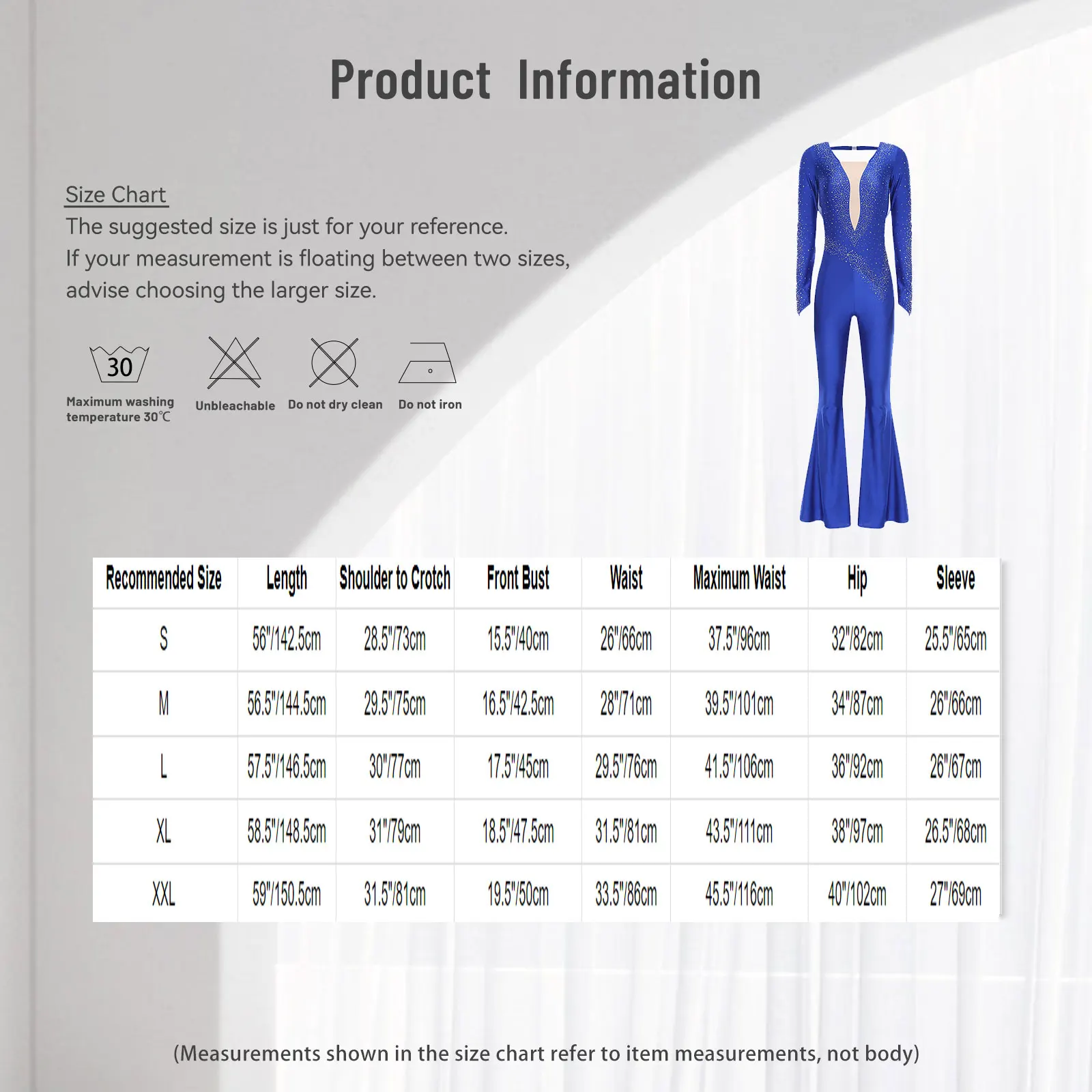 ผู้หญิง Rhinestone ละตินยิมนาสติกเต้นรํา Rompers แขนยาวตาข่ายยาวกางเกง Jumpsuit Cha-cha Dancewear