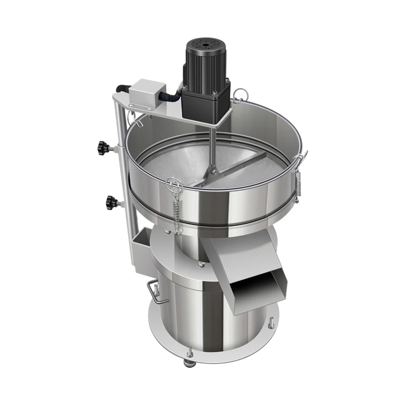 Electric Screening Machines and Mixers; Stainless Steel High-viscosity Liquid Filters and Vibrating Screens.