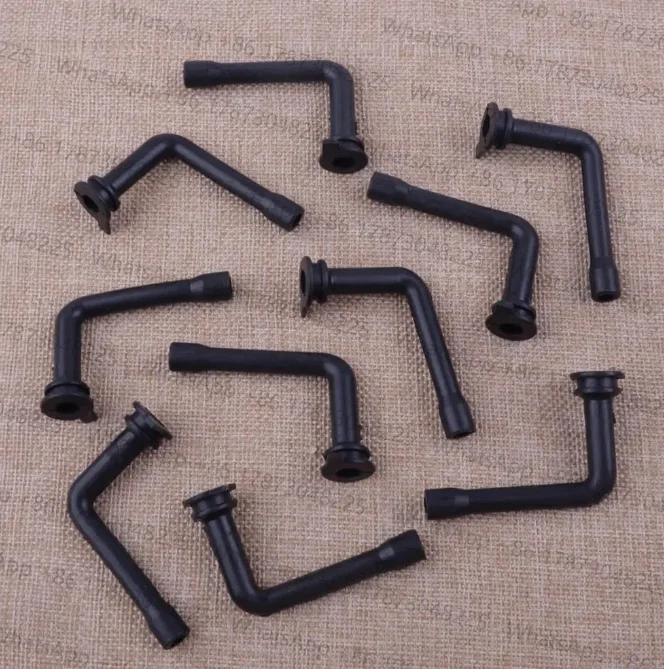 LETAOSK 10pcs Black Oil Line Hose Tube Pipe 1122 647 9400 fit for  MS361 MS360 MS441 MS660 MS260 024 026 034 036 064 066