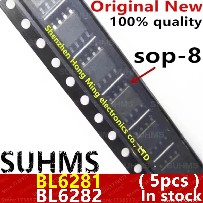(5piece)100% New BL6281 BL6282 sop-8