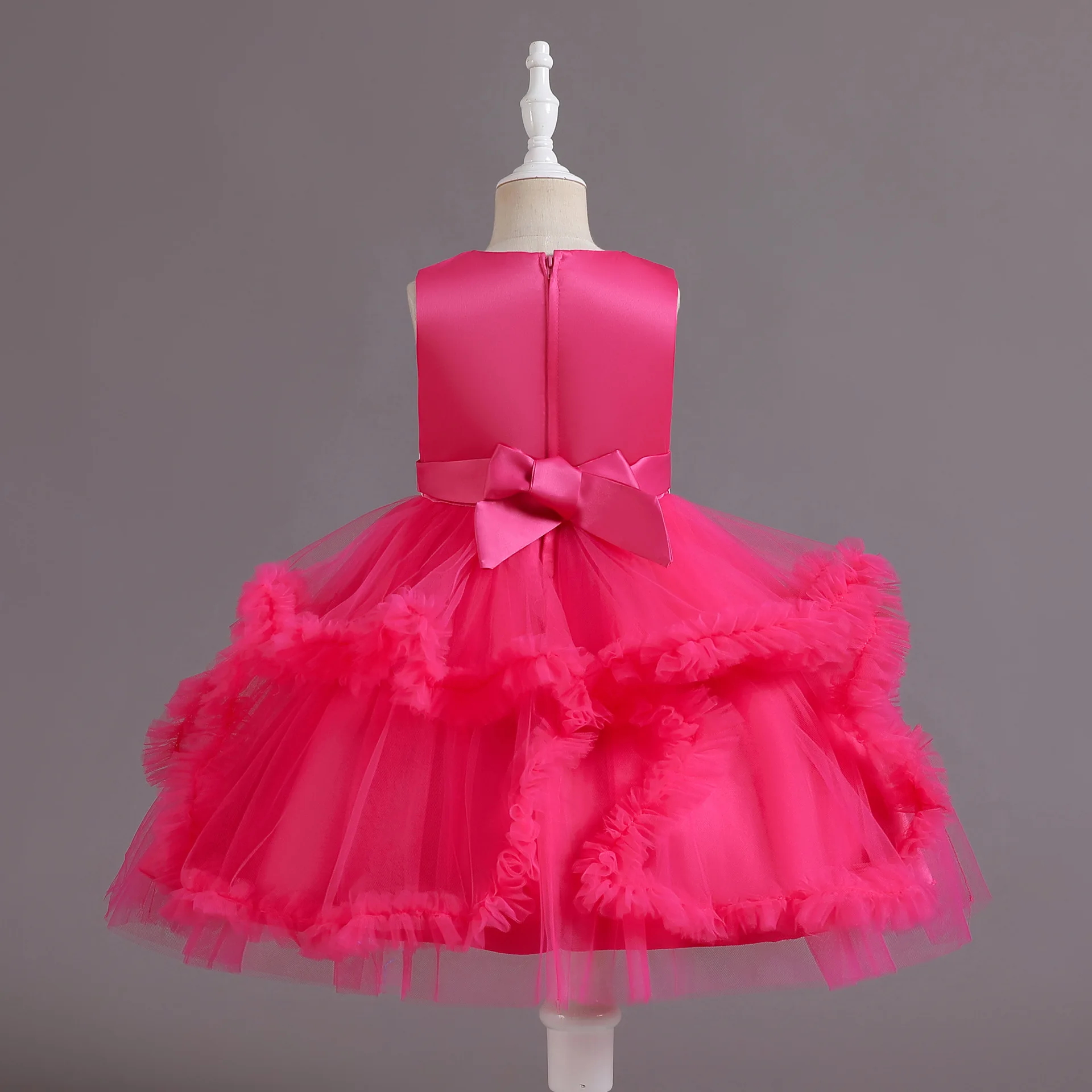 Vestido de fiesta para niña de 7 a 8 años, ropa para niño, disfraz elegante de princesa para cumpleaños y boda, 2022