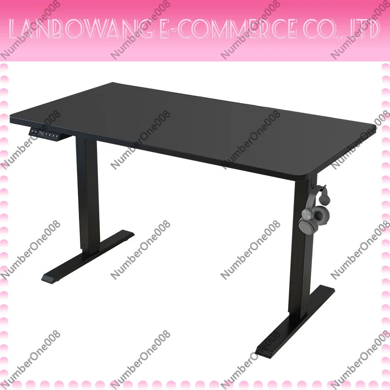 Electric Standing Desk Frame Single Motor Height Adjustable Office Table Legs Custom Home Computer Desk Lift Kit