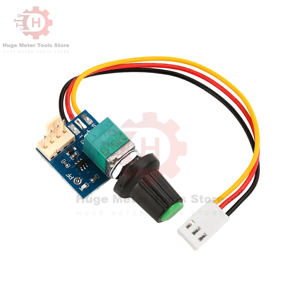 DC5V-12V PWM Speed Controller Fan Speed governor 4 Wire Computer Temperature control Switch for PC CPU Cooler Fan Manual Stop