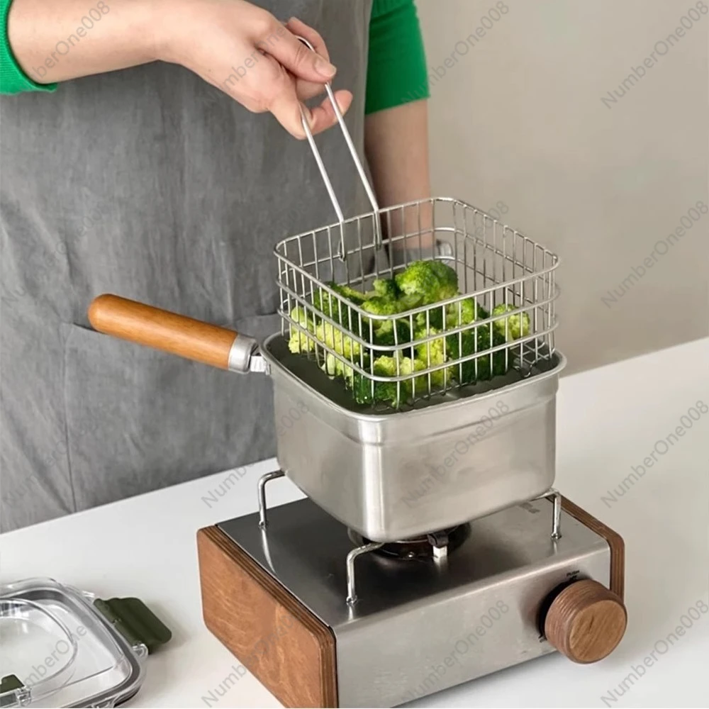 Finally waiting for the upgraded version! Multifunctional, the same stainless steel soup pot in Korea, noodle cooking pot