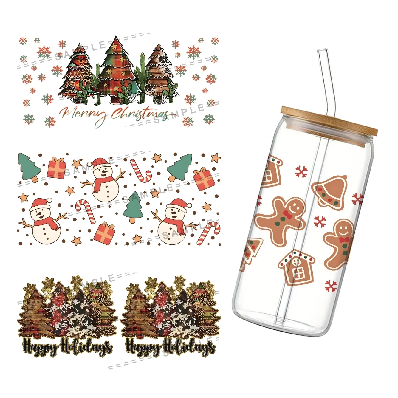 11X24Cm Christmas U… - image