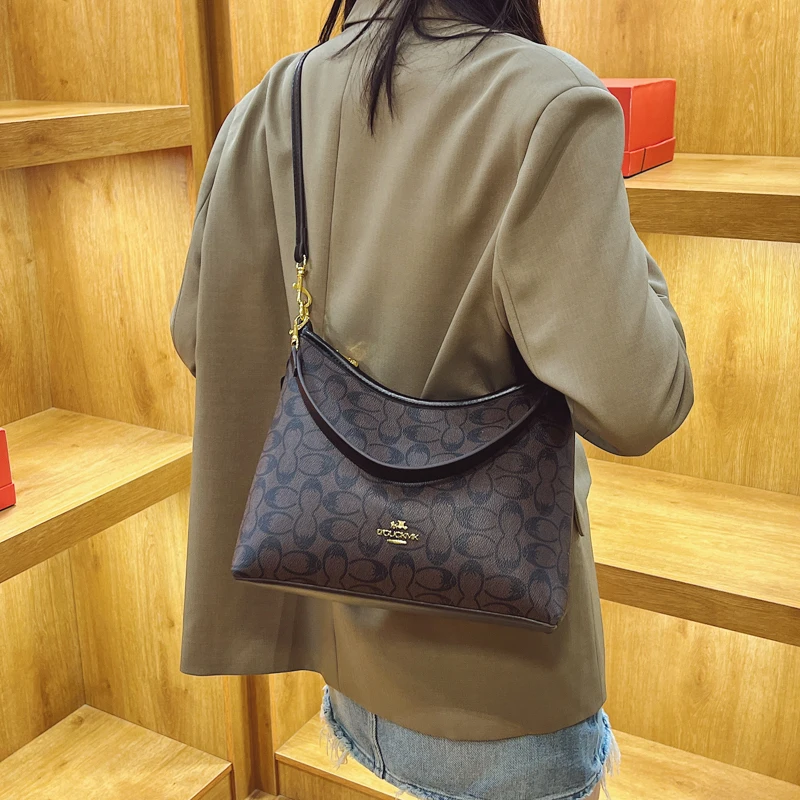 

High-Quality Women's Tote Bag, Fashionable Leather Handbag From Famous Designer Luxury Brand Shoulder Bag