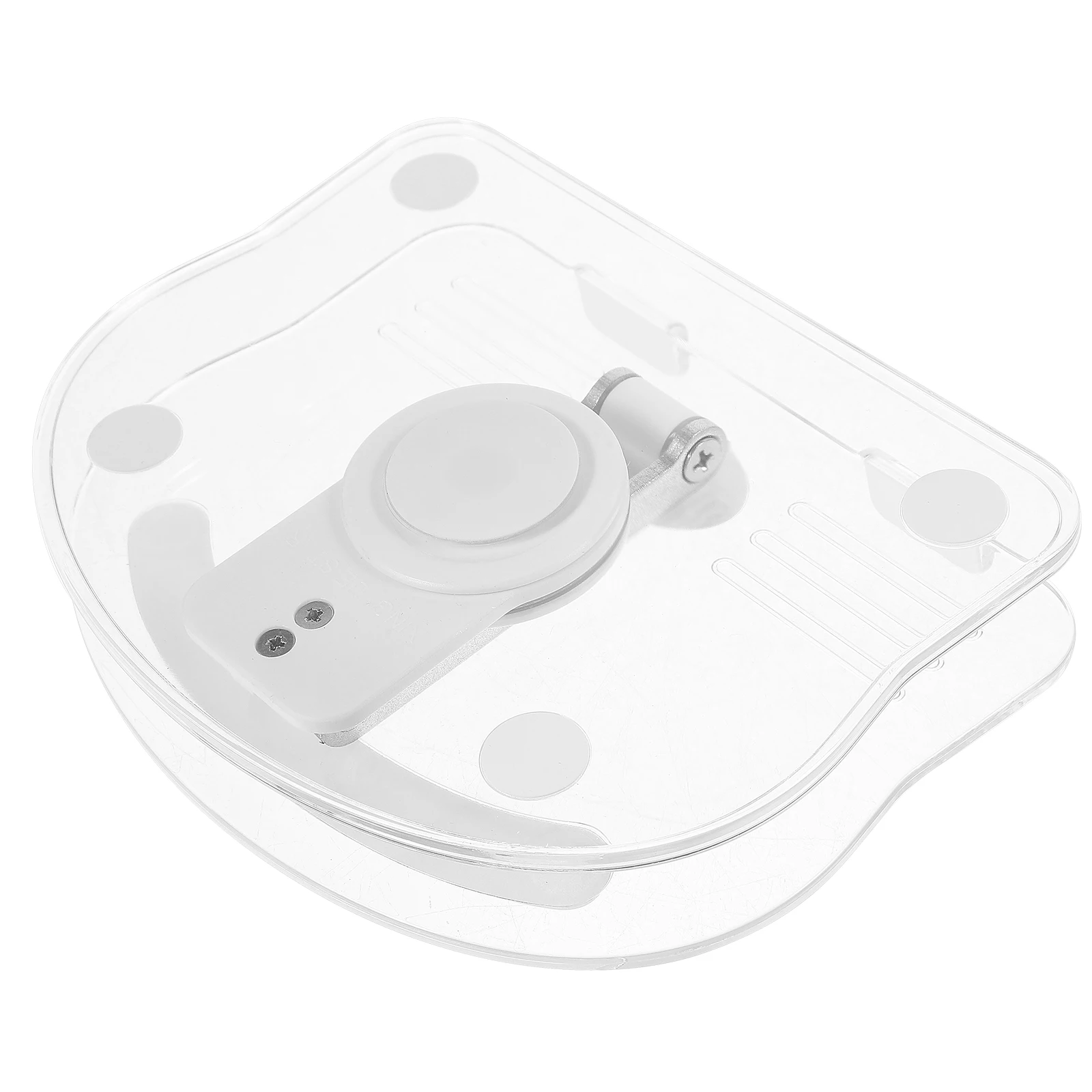 

Acrylic Foldable 360 Degree Tablet Phone Holder Rotation for Gray Portable Desk Laptop Adjustable Base