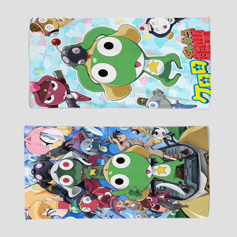 Keroro Gunsou Frog Towel Absorbent Quick dry Soft Yoga Swimming Resort Mountain Climbing Towel beach towel