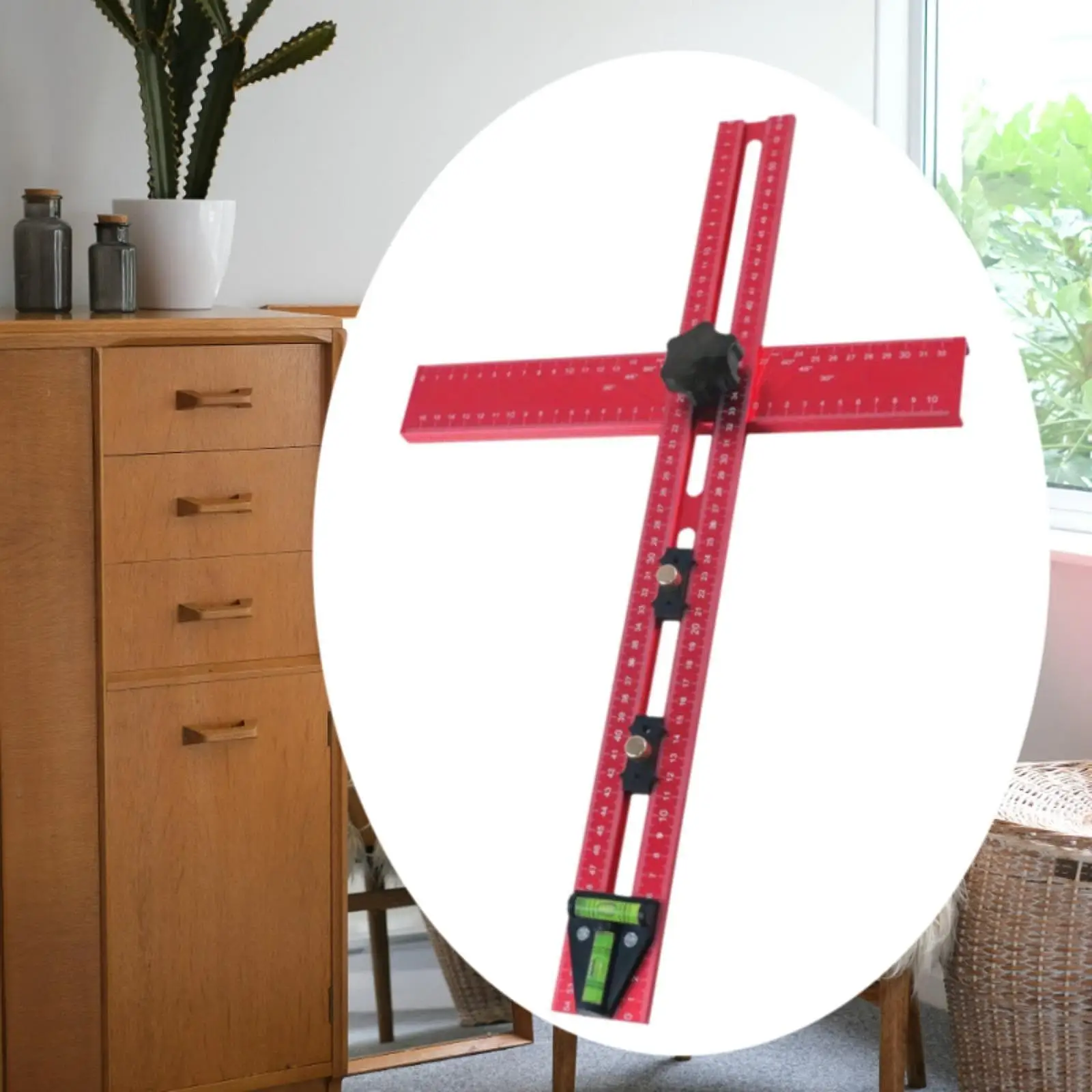 T Square Ruler Marking Gauge Portable Professional Scriber Drawing T Ruler