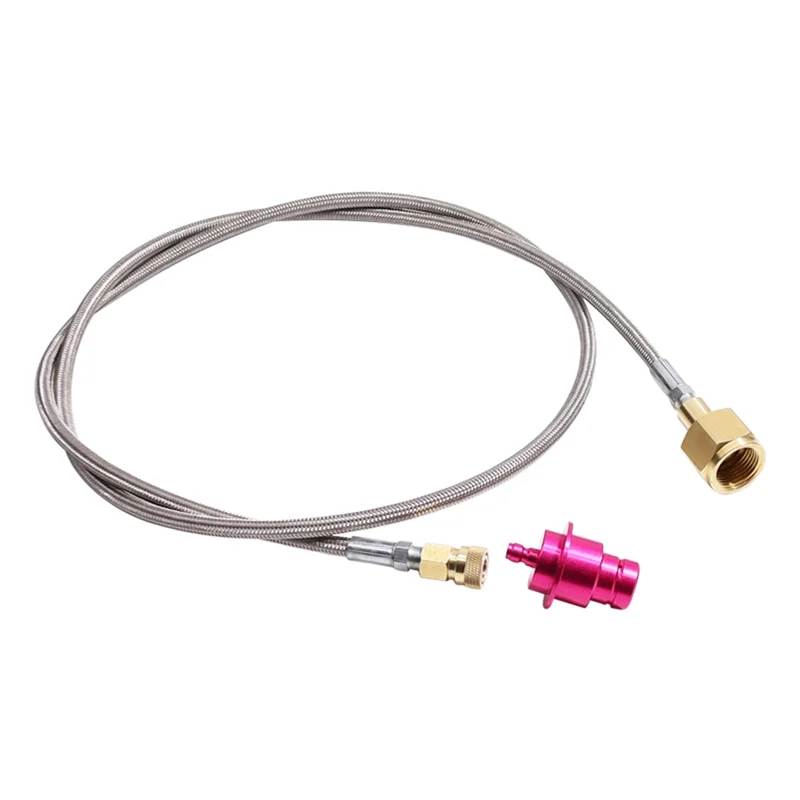 

Stable-Co2 Adapter Soda Quick Connect Hose 1.5 M For Larger CO2 Bottles Compatible With Water Carbonator DUO/TERRA/ART, W21.8 Du