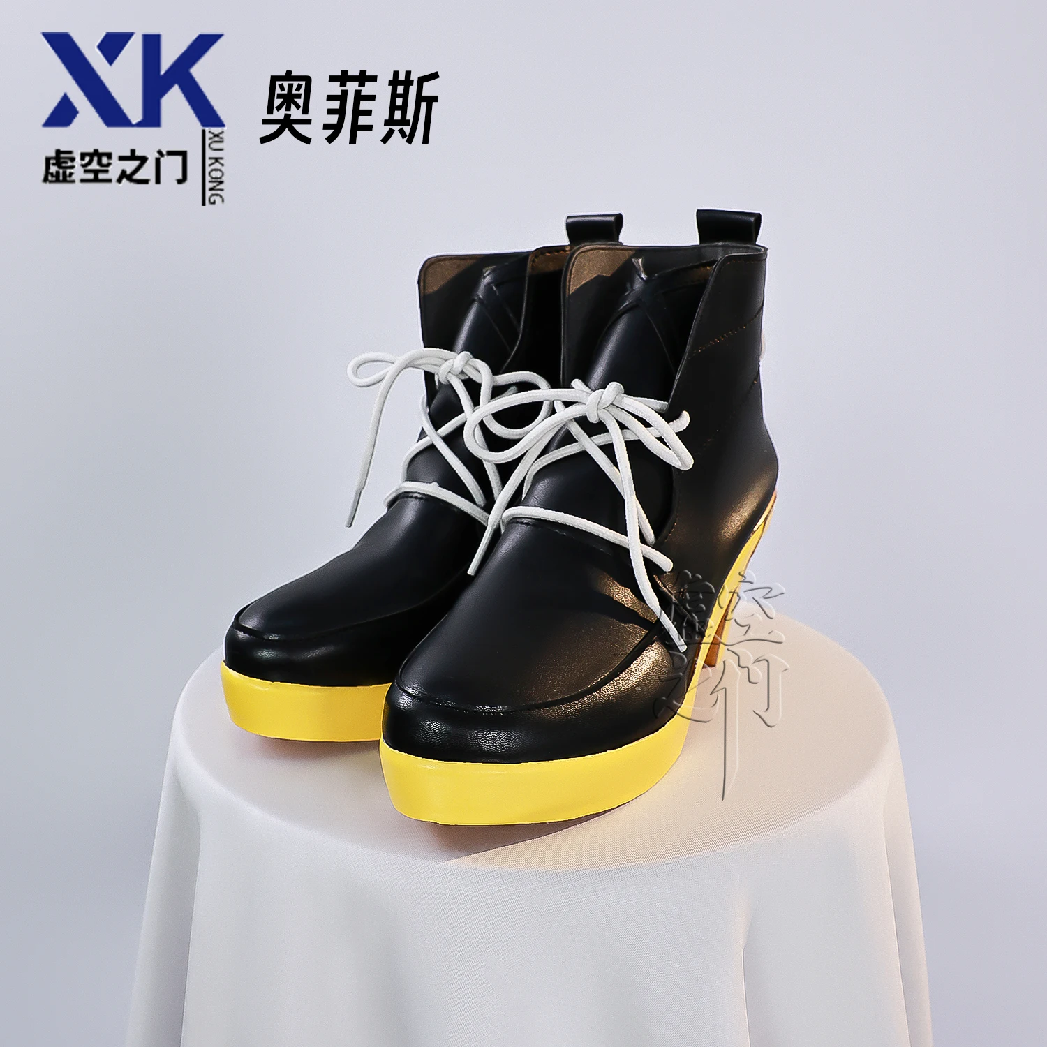 Zenless zona zero orphia jogo cosplay sapatos botas de couro do plutônio para mulheres meninas halloween carnaval role play festa adereços