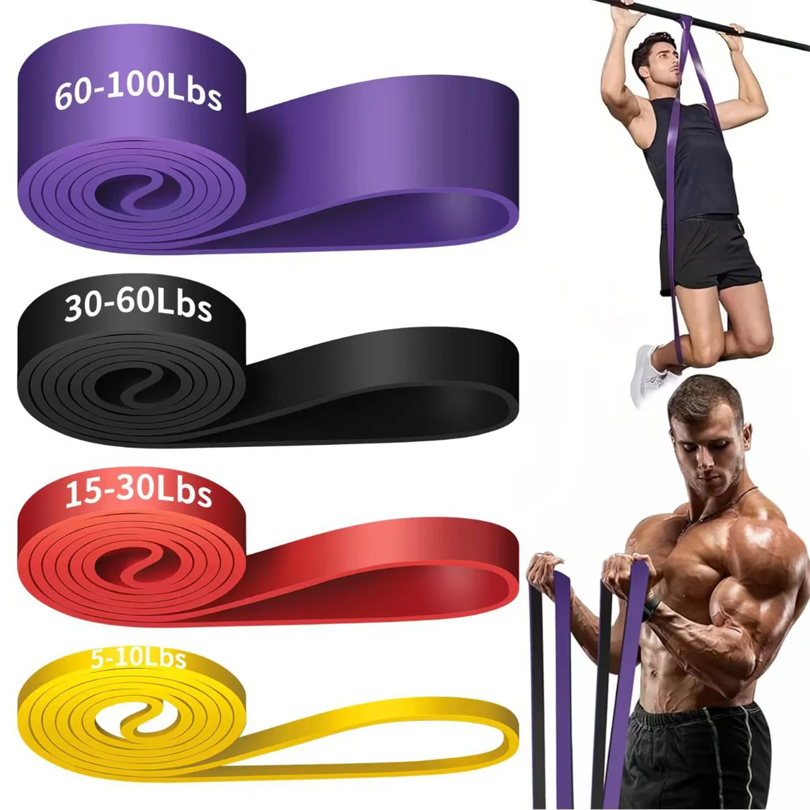 Pull Up Assist Band - 4. Seviye Direnç Bantları, Fitness Direnç