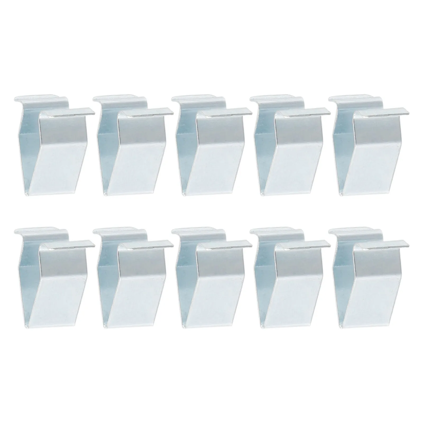 10 Pcs Car Metal Trim Panel Clips Seat 16mm Boot Tailgate Interior Lining 3B9867289 4A0867276B Interior Accessories Car Clips